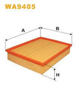 Фильтр воздушный AUDI, Фольксваген WA9405/AP063/1 WIX