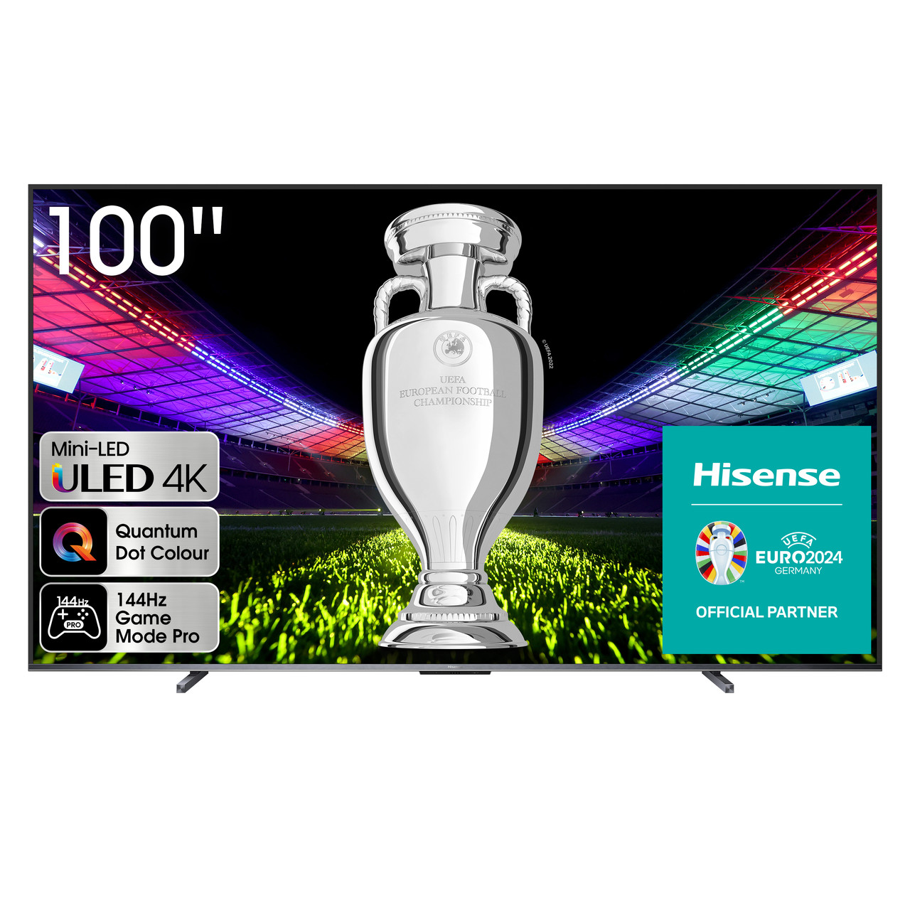 Телевізор HISENSE 100U7KQ рідкокристалічний