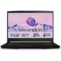 Игровой Ноутбук MSI Thin GF63 | 15.6'' FHD IPS 144Hz | i5-12450H | Nvidia RTX 4050 | 8 GB | 512 GB