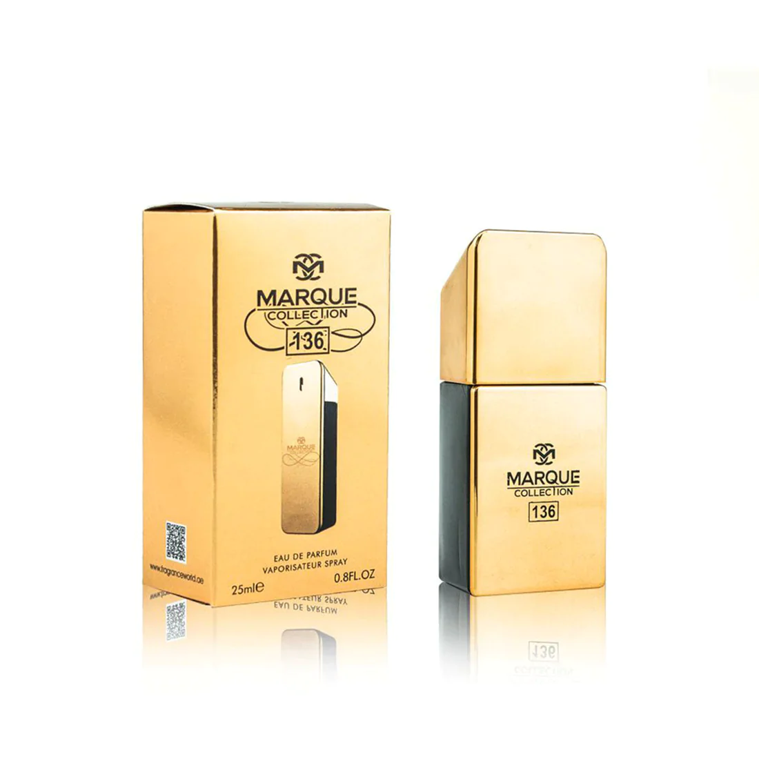 Парфумована вода Fragrance World Marque Collection 136 P.R.1 Million для чоловіків — edp 25 ml