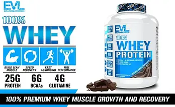 Сироватковий протеїн Evlution Nutrition Whey Protein 2268 г (Vanilla Ice Cream), фото 4