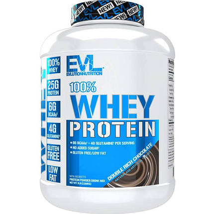 Сироватковий протеїн Evlution Nutrition Whey Protein 2268 г (Vanilla Ice Cream), фото 3