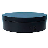 Стіл для предметного знімання Mini Electric Turntable 12 см, чорний