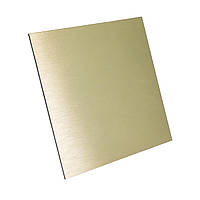 Панель для вытяжных вентиляторов AirRoxy ALUMINIUM GOLD dRim 100/125 золотая 01-169 -краще зараз !