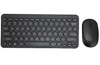 Набор беспроводная клавиатура и мышка MHZ Wireless 902 8887, черный