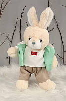 WMB Зайчик в Праздничном Одежда Мягкая Игрушка для Маленьких детей 30 см