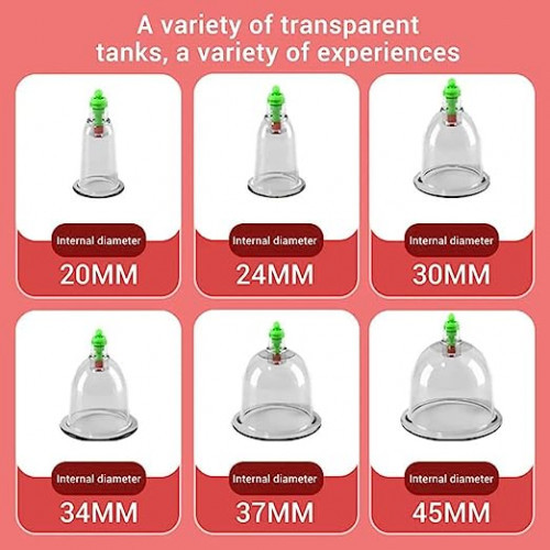 WMB Набор электронных вакуумных банок DF-665 (RD-137) + Массажер Отличное Решение для Заботы о Здоровье и - фото 3 - id-p2104118471