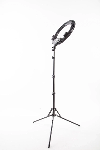 WMB LUMERTY Premium Профессиональная Кольцевая Лампа 45 см 96 Вт с Штативом и Держателем для Телефона - фото 2 - id-p2104118491
