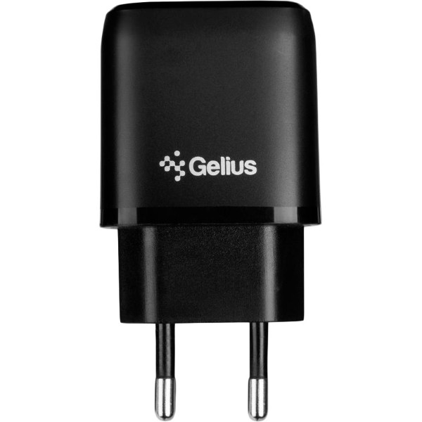 Мережевий ЗП Gelius Pro X-Duo GP-HC014 20W Black + Кабель Type-C, фото 1