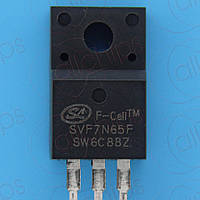 MOSFET N-канал 7А 600В 1.1Ом Silan SVF7N65F TO220F