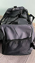 Спортивна сумка ANIMAL GYM DUFFLE BAG GRAY WITH YELLOW A LOGO сіра (лімітована версія), фото 3