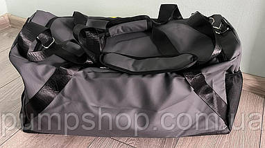 Спортивна сумка ANIMAL GYM DUFFLE BAG GRAY WITH YELLOW A LOGO сіра (лімітована версія), фото 2