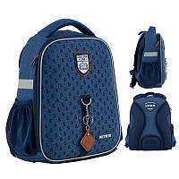 Рюкзак шкільний каркасний Kite College Line boy K24-555S-4 35x26x13 см 798 г синій