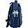 Рюкзак шкільний каркасний Kite College Line boy K24-555S-4 35x26x13 см 798 г синій, фото 10