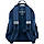 Рюкзак шкільний каркасний Kite College Line boy K24-555S-4 35x26x13 см 798 г синій, фото 5
