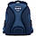 Рюкзак шкільний каркасний Kite College Line boy K24-555S-4 35x26x13 см 798 г синій, фото 6
