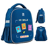 Рюкзак шкільний каркасний Kite Next Level K24-555S-8 35x26x13 см 888 г синій