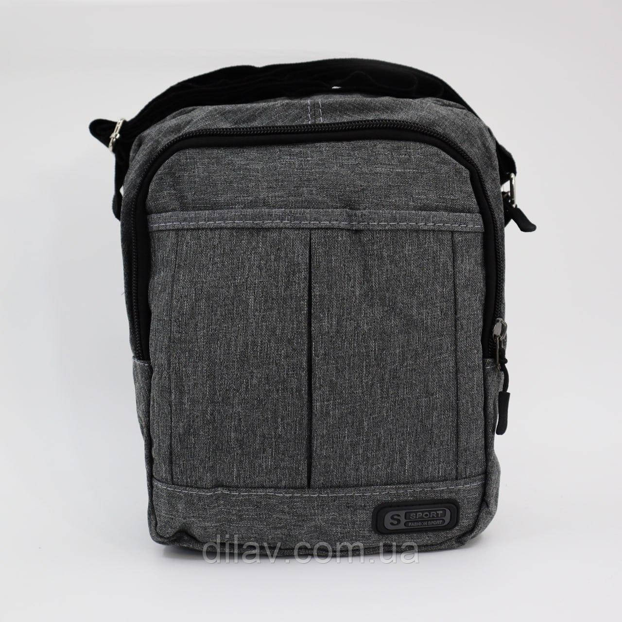 Спортивна сумка , текстиль 26*19*10, різні кольори., фото 1