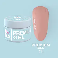 Гель для наращивания LunaMoon Premium Gel №16