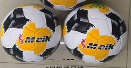 М'яч футбольний  арт. FB1386 (60шт) №5, PVC, 340 грам, MIX 2 кольори, сітка + голка