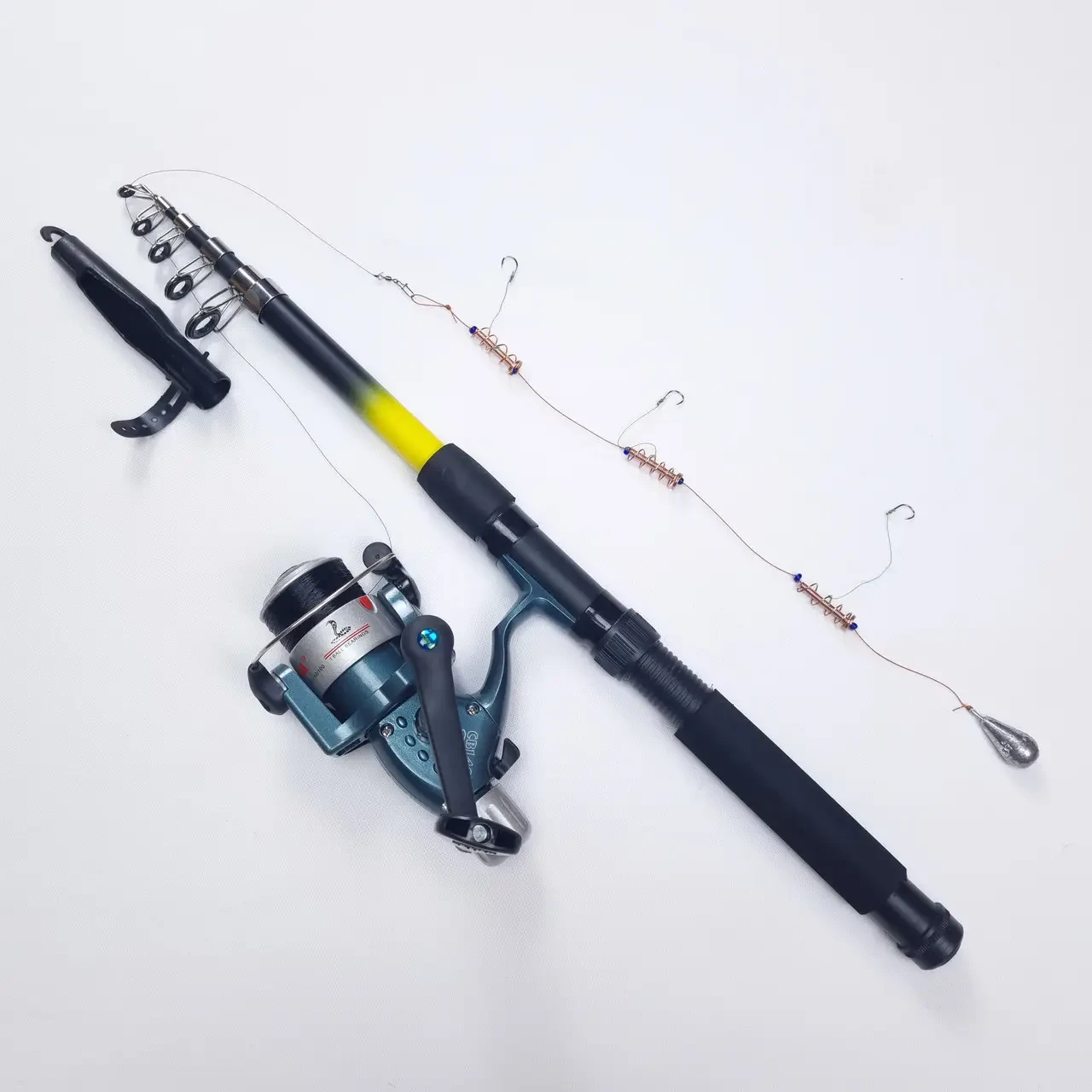 Набір спінінг Enjoyment 40-80 г +котушка Кобра + Подарунок! Подарункове паковання!, фото 1