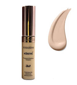 Консилер Topface "Sensitive - Mineral 3 in 1 Concealer" 001відтінок (Ivory Beige) 12мл