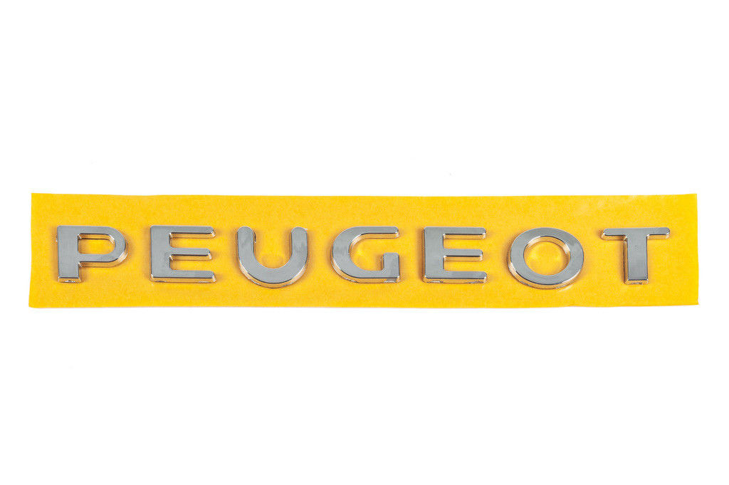 Надпись Peugeot 8666.31 (260мм на 25мм) для Peugeot 307 - фото 1 - id-p2104163337