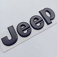 Эмблема - знак Jeep джип 140*41 мм черный