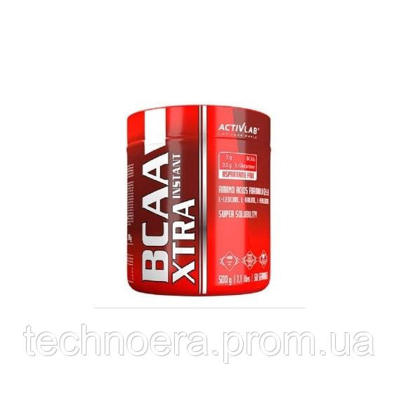 Амінокислота BCAA для спорту Activlab BCAA Xtra Instant 500 g 50 servings Watermelon TN, код: 7778704