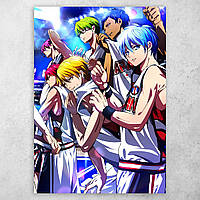 Аниме плакат постер "Баскетбол Куроко / Kuroko no Basket" №6