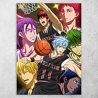 Аниме плакат постер "Баскетбол Куроко / Kuroko no Basket" №7