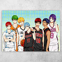 Аниме плакат постер "Баскетбол Куроко / Kuroko no Basket" №9