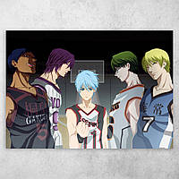 Аниме плакат постер "Баскетбол Куроко / Kuroko no Basket" №10