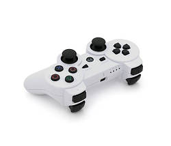Бездротовий джойстик для PS3 SONY Wireless DUALSHOCK 3 Bluetooth геймпад ігровий USB Білий, фото 4