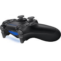 Бездротовий джойстик для PS4 SONY Wireless DUALSHOCK 4 Bluetooth геймпад ігровий USB Чорний, фото 2