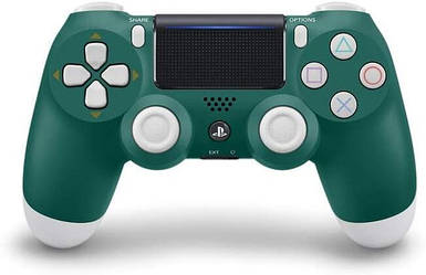 Бездротовий джойстик для PS4 SONY Wireless DUALSHOCK 4 Bluetooth геймпад ігровий USB Зелений