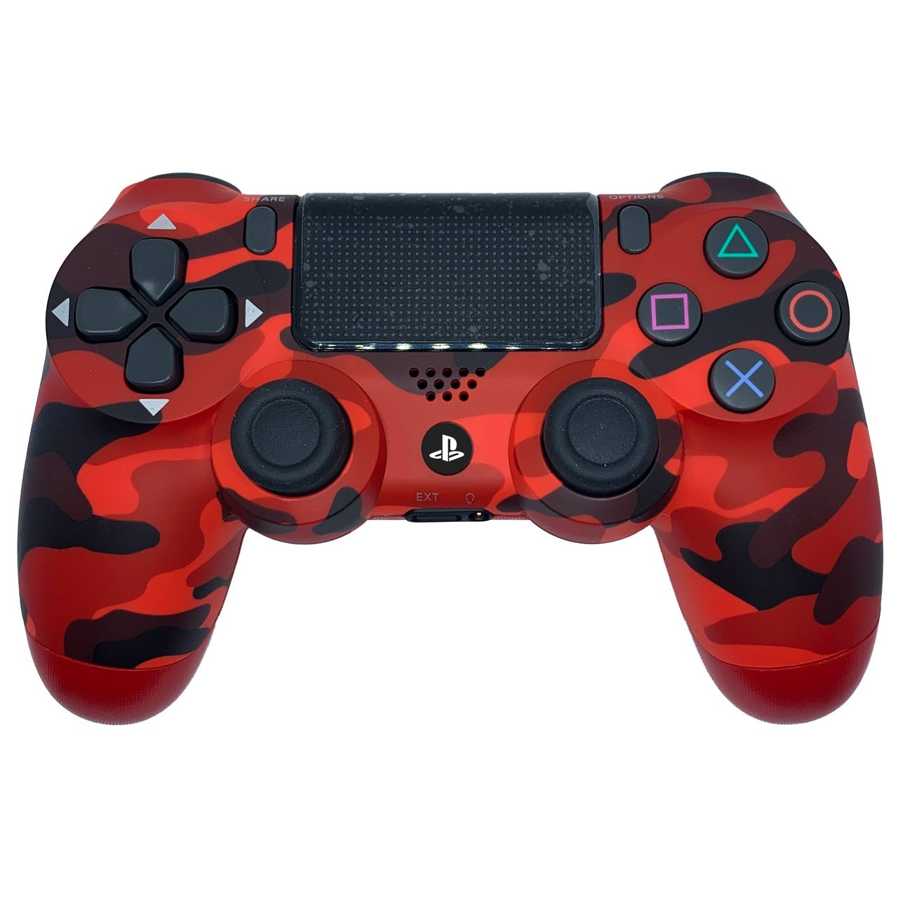 Бездротовий джойстик для PS4 SONY Wireless DUALSHOCK 4 Bluetooth геймпад ігровий USB Хакі/Червоний
