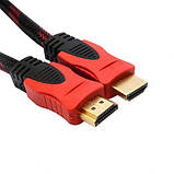 Кабель шнур Hdmi Hdmi 25 метів з фільтром у тканинній оболонці, фото 3