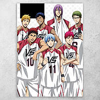 Аниме плакат постер "Баскетбол Куроко / Kuroko no Basket" №14