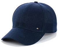 Бейсболка с трендовым патчем TM / мужская кепка пустышка / кепка с патчем TM / бейсболка мужская темно-синий
