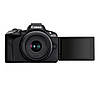 Бездзеркальний фотоапарат Canon EOS R50 kit RF-S 18-45mm IS STM Black (5811C033), фото 5
