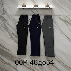 Спортивні чоловічі тонкі штани без манжет. Розміри норма 46, 48, 50, 52, 54, Україна