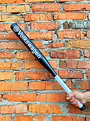 Бейсбольна біта VOLKSWAGEN Чорна з білою ручкою