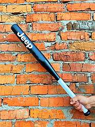 Бейсбольна біта JEEP Чорна з білою ручкою