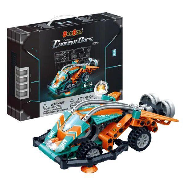 Конструктор "Ексклюзивні авто: Блискавка", 352 елементи, BanBao (8642), фото 1