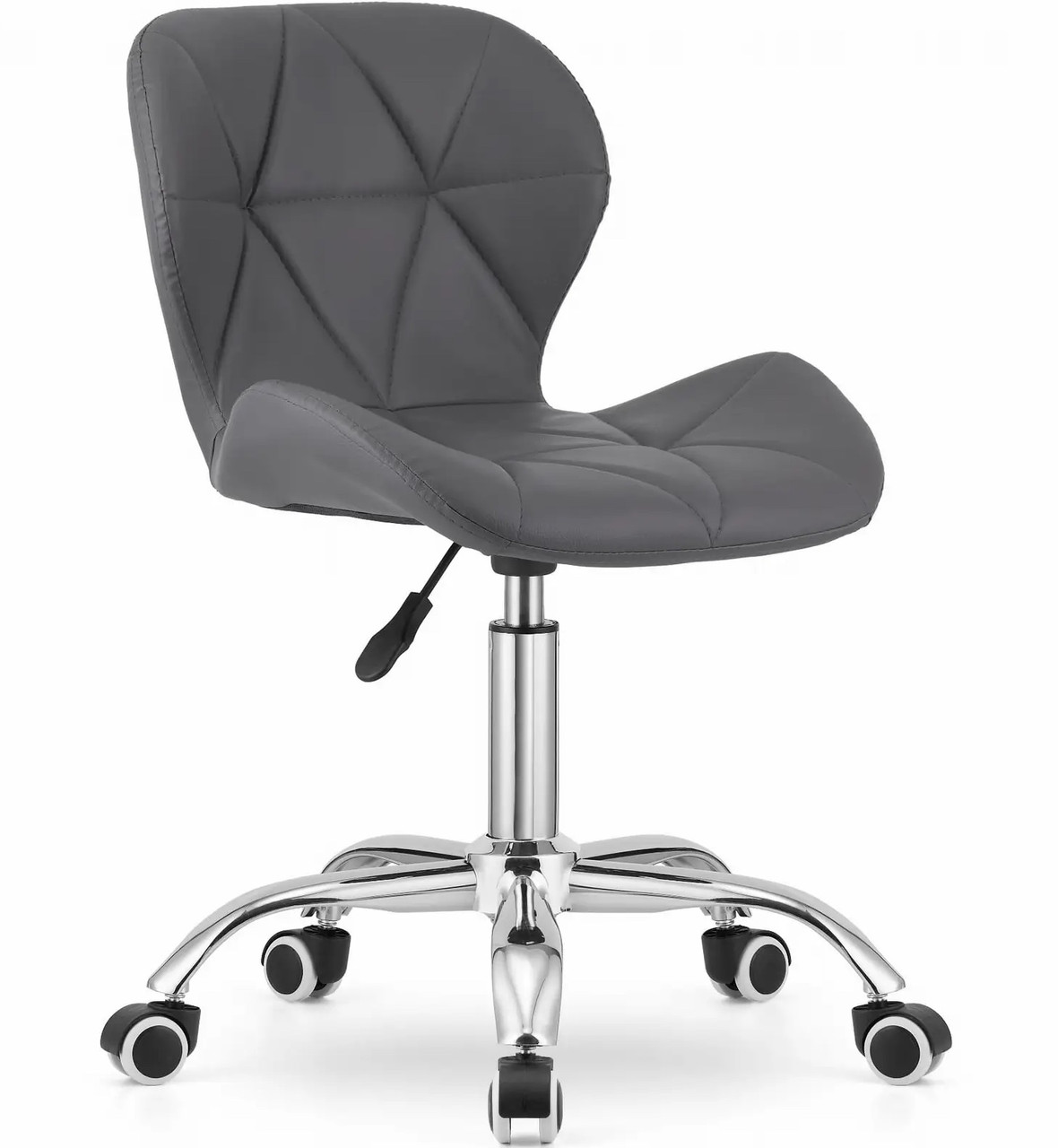 Стілець комп'ютерний Рокі екошкіра колір сірий ТМ Мікс Меблі