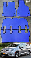 Килимки ЕВА в салон Chrysler Pacifica (RU) '16-