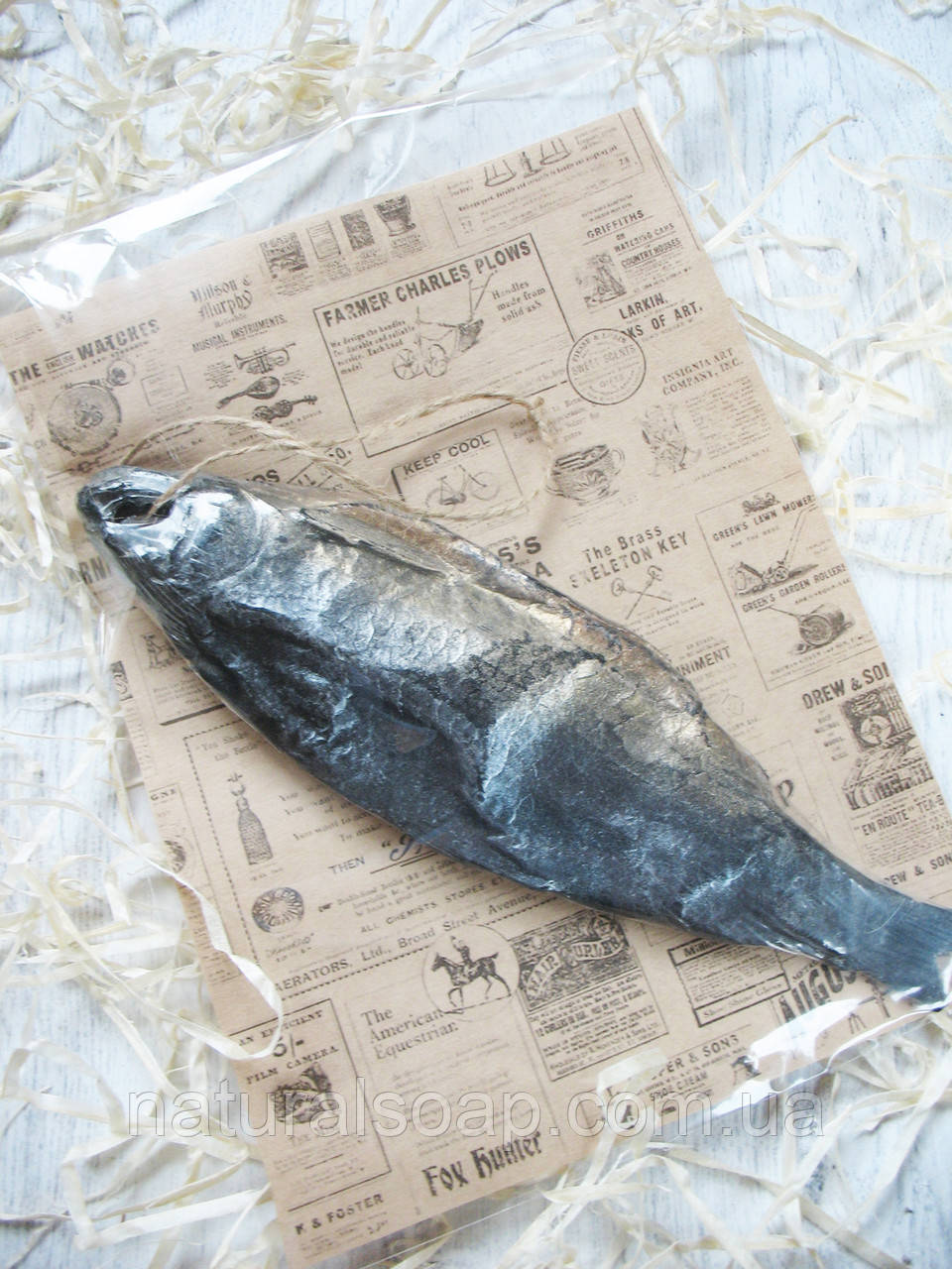 Сувенірне мило ручної роботи "Риба Тарань" – оригінальний подарунок для справжніх чоловіків