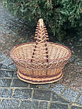 Корзинка плетена»Овальна», фото 2