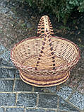 Корзинка плетена»Овальна», фото 3